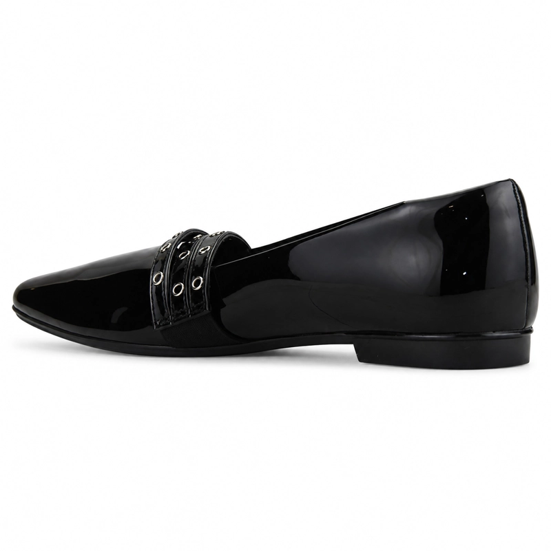 BALLERINA NEGRO MUJER CASUAL CHALADA MERCNEW - 4