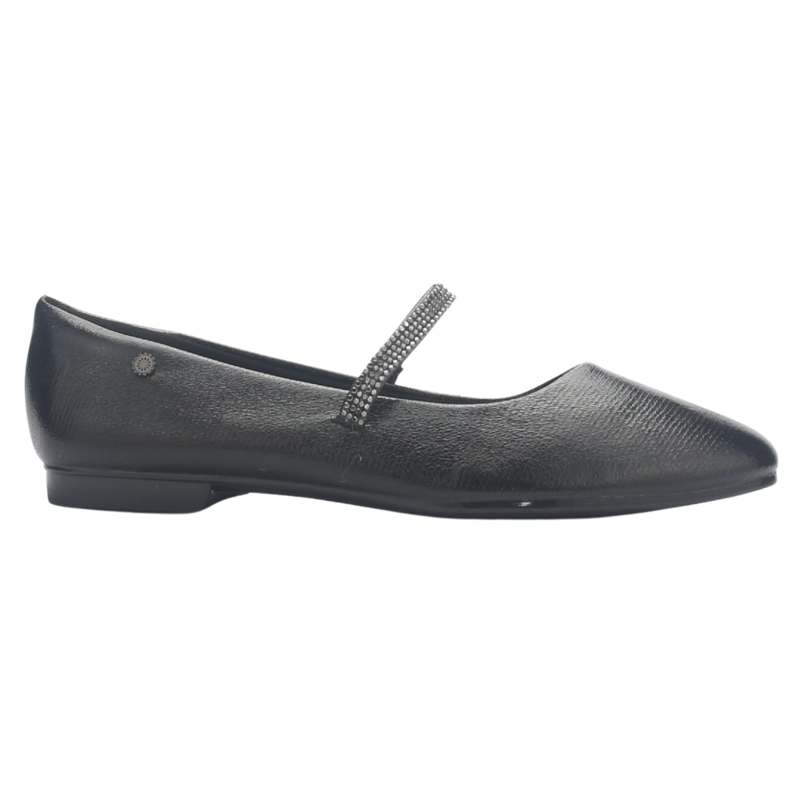 BALLERINA MUJER CHALADA NAZZER-8 NEGRO CASUAL - 1