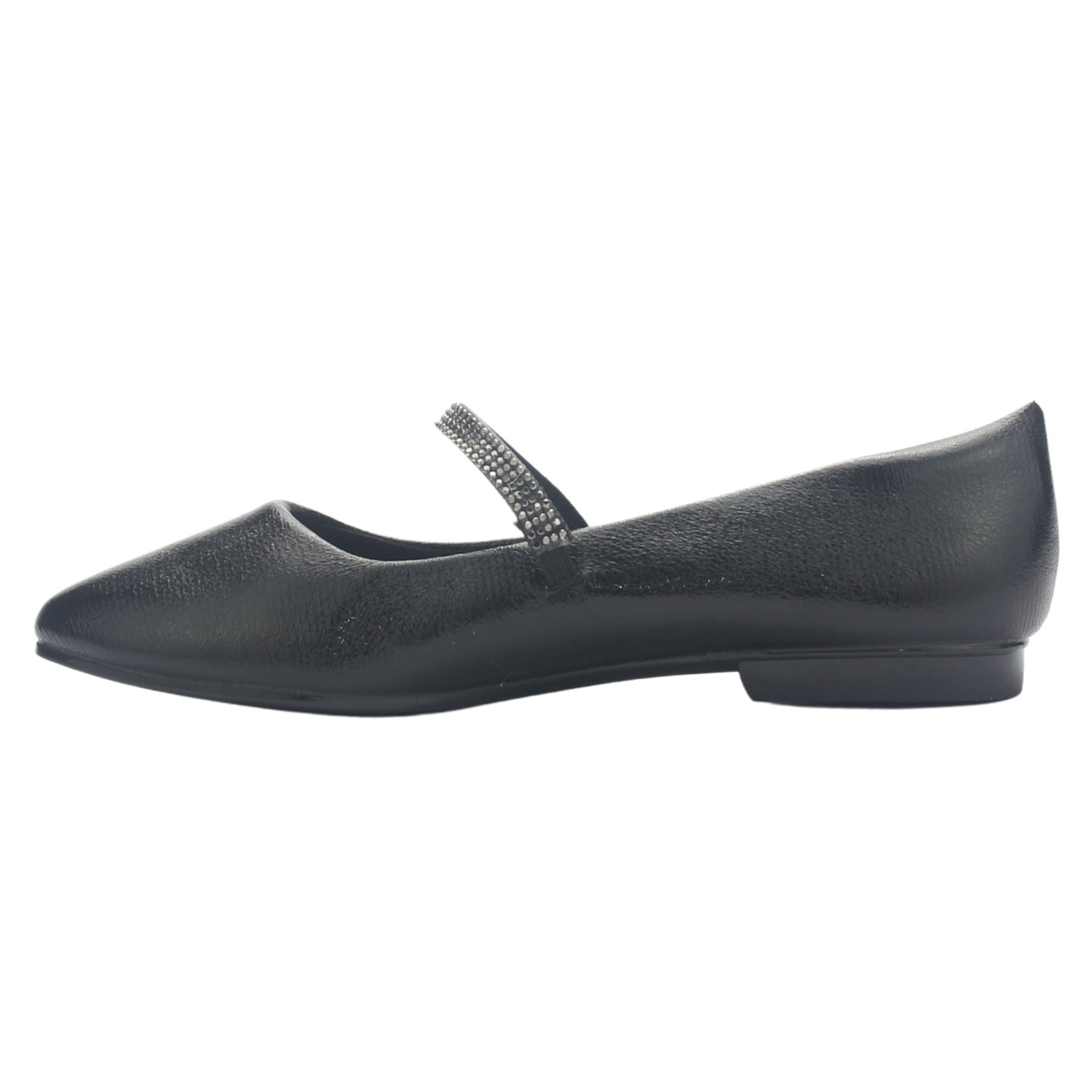 BALLERINA MUJER CHALADA NAZZER-8 NEGRO CASUAL - 2