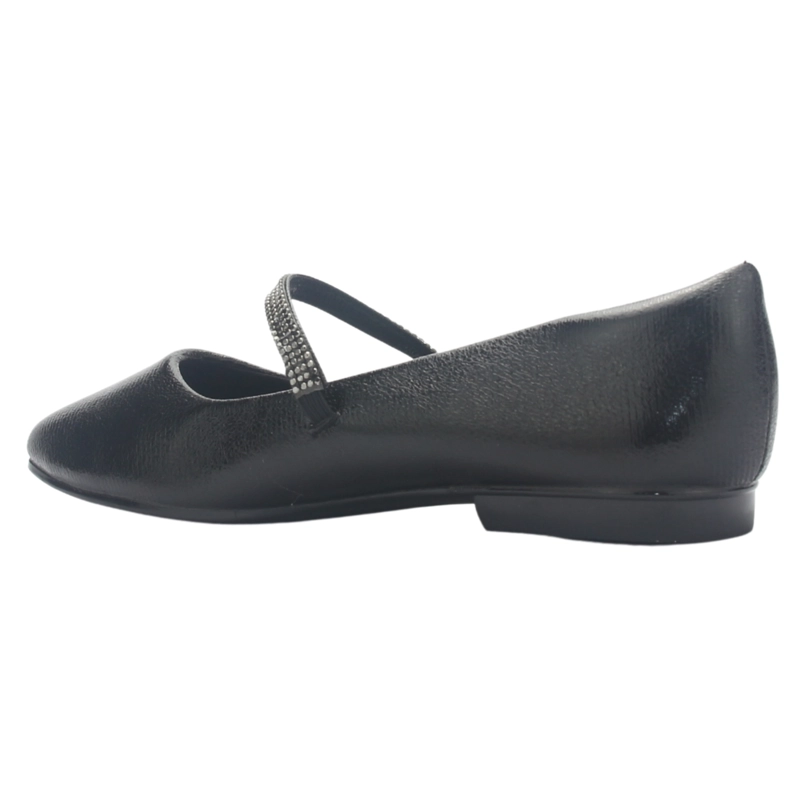 BALLERINA MUJER CHALADA NAZZER-8 NEGRO CASUAL - 4