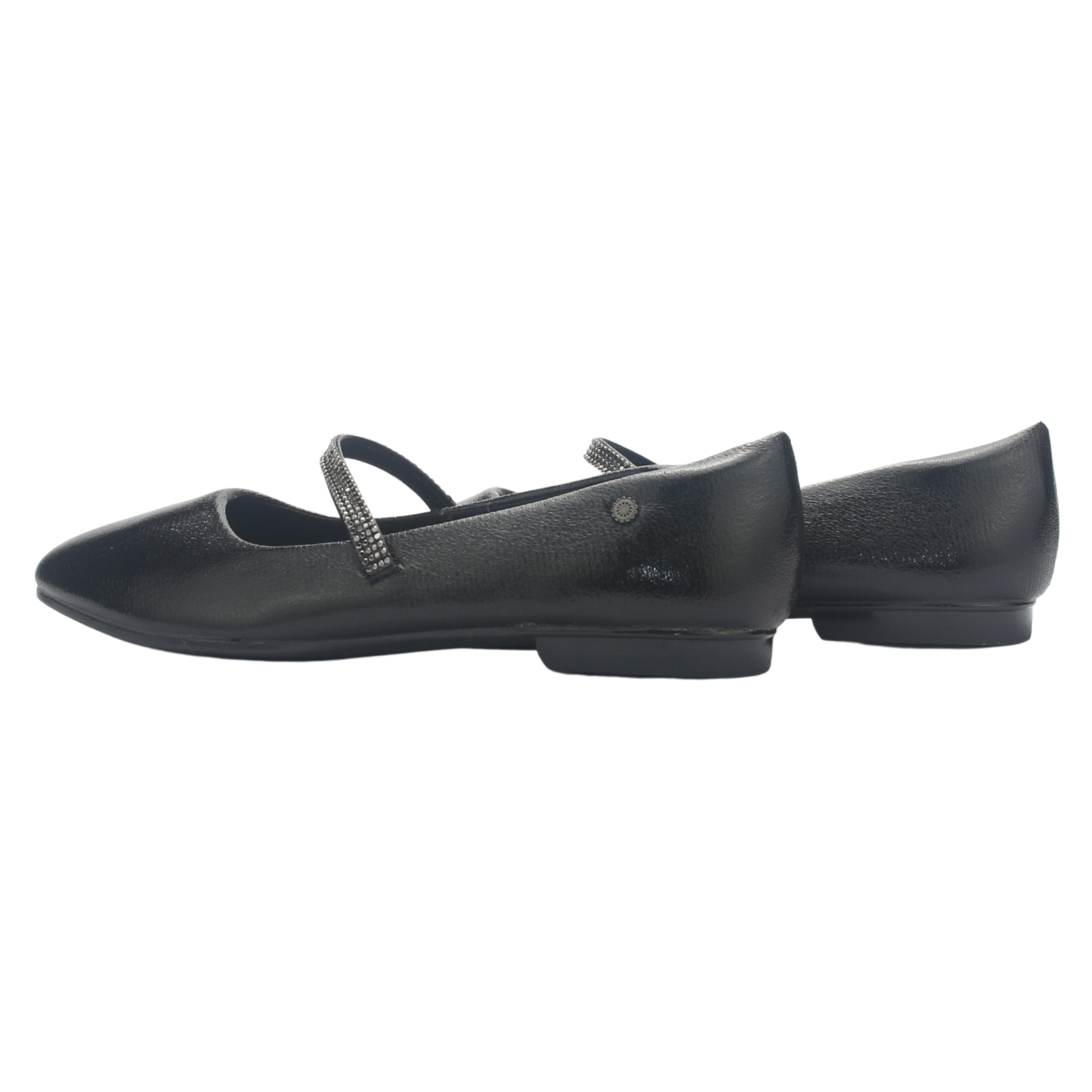 BALLERINA MUJER CHALADA NAZZER-8 NEGRO CASUAL - 6