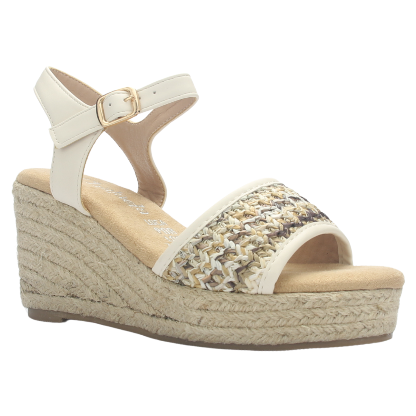 SANDALIA MUJER CHALADA DIJONH-21 BEIGE CASUAL - 3