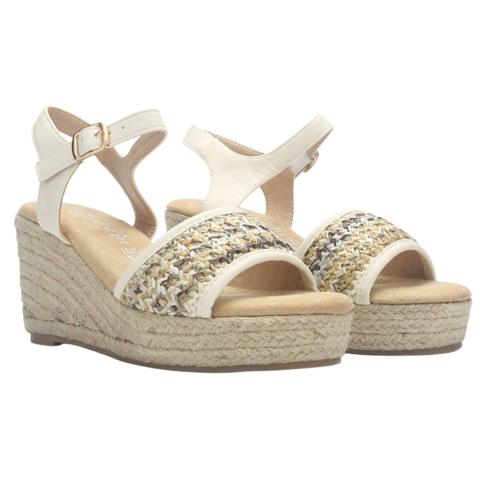 SANDALIA MUJER CHALADA DIJONH-21 BEIGE CASUAL - 7