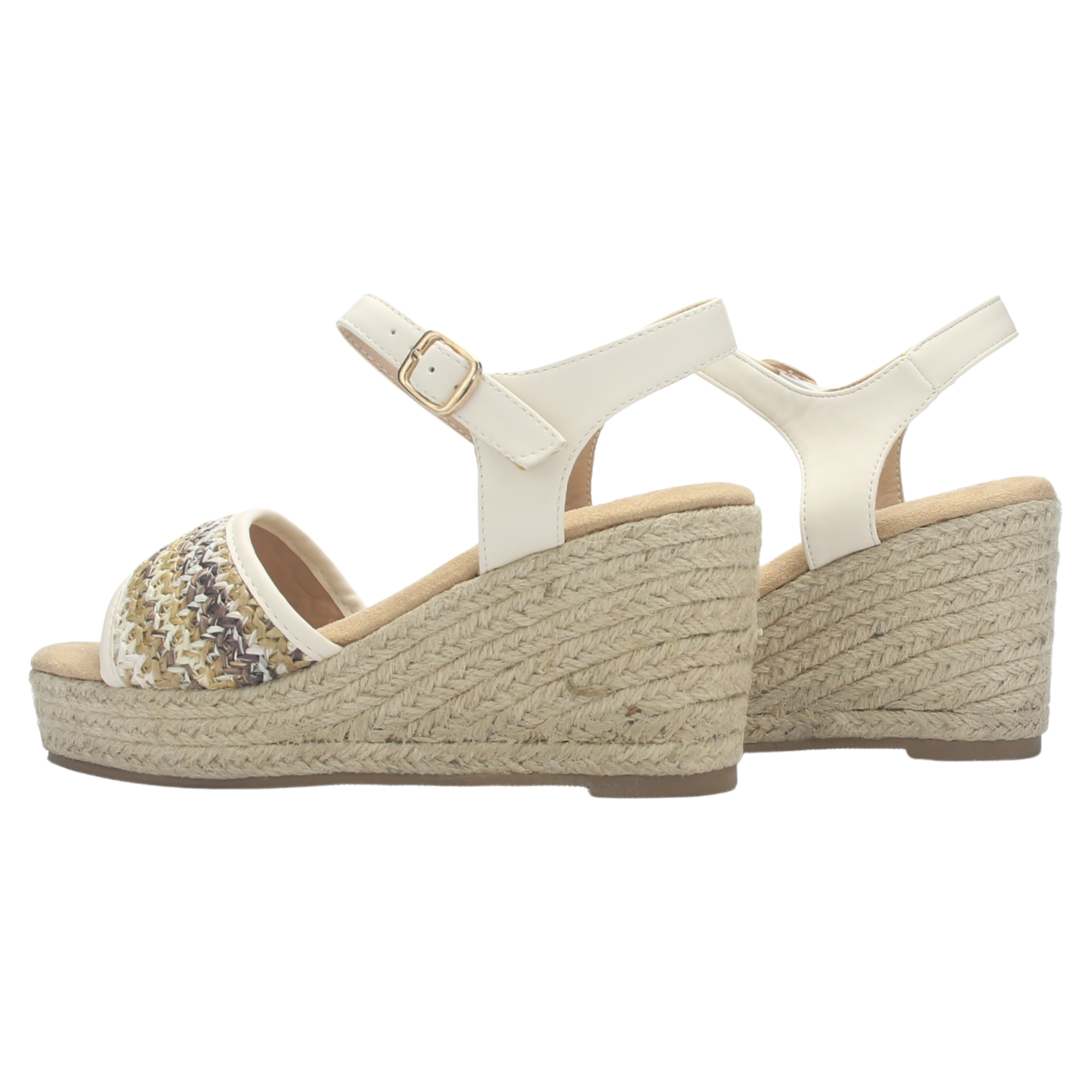 SANDALIA MUJER CHALADA DIJONH-21 BEIGE CASUAL - 8