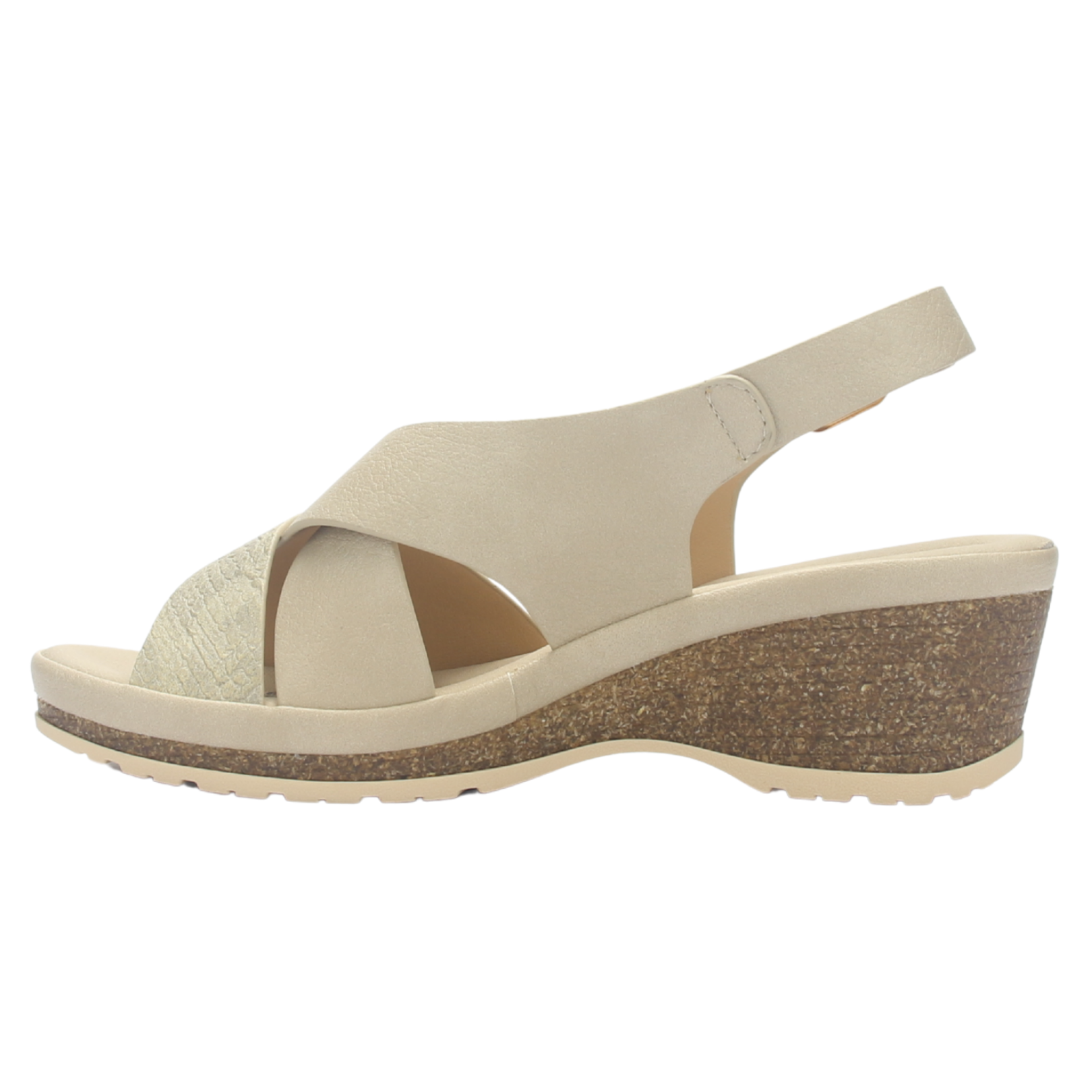 SANDALIA MUJER CHALADA ICA-30 BEIGE CASUAL - 2