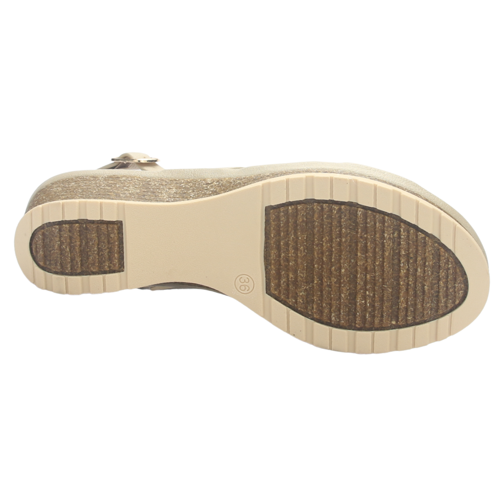 SANDALIA MUJER CHALADA ICA-30 BEIGE CASUAL - 6