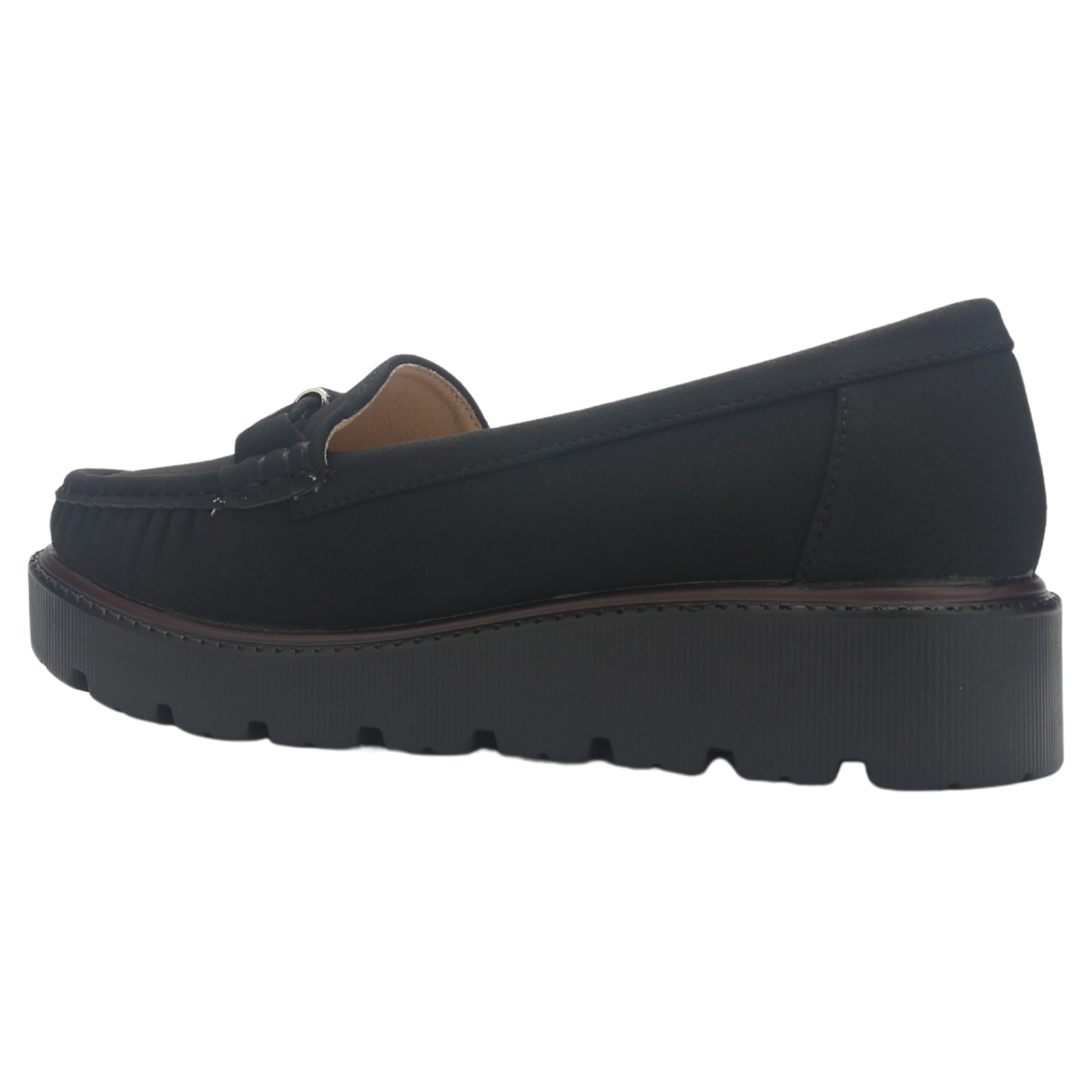 MOCASIN MUJER CHALADA GRAN-22 NEGRO CASUAL - 4
