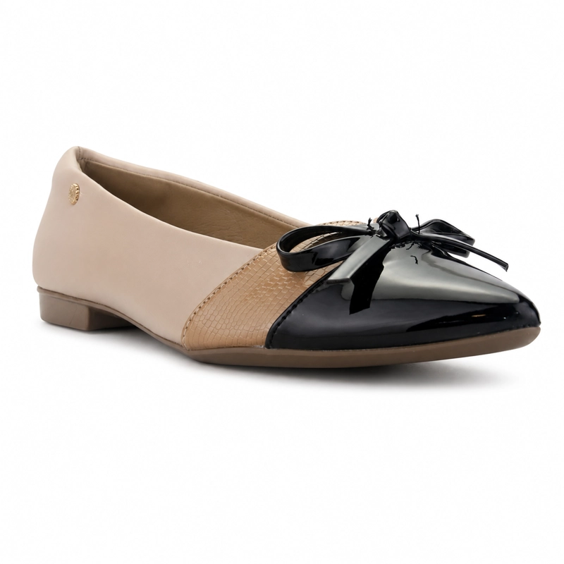 BALLERINA BEIGE MUJER CASUAL CHALADA MERCNEW - 3