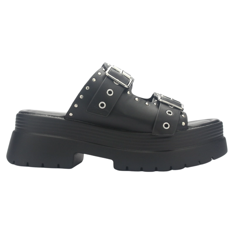 SANDALIA MUJER CHALADA POP-1 NEGRO CASUAL - 1