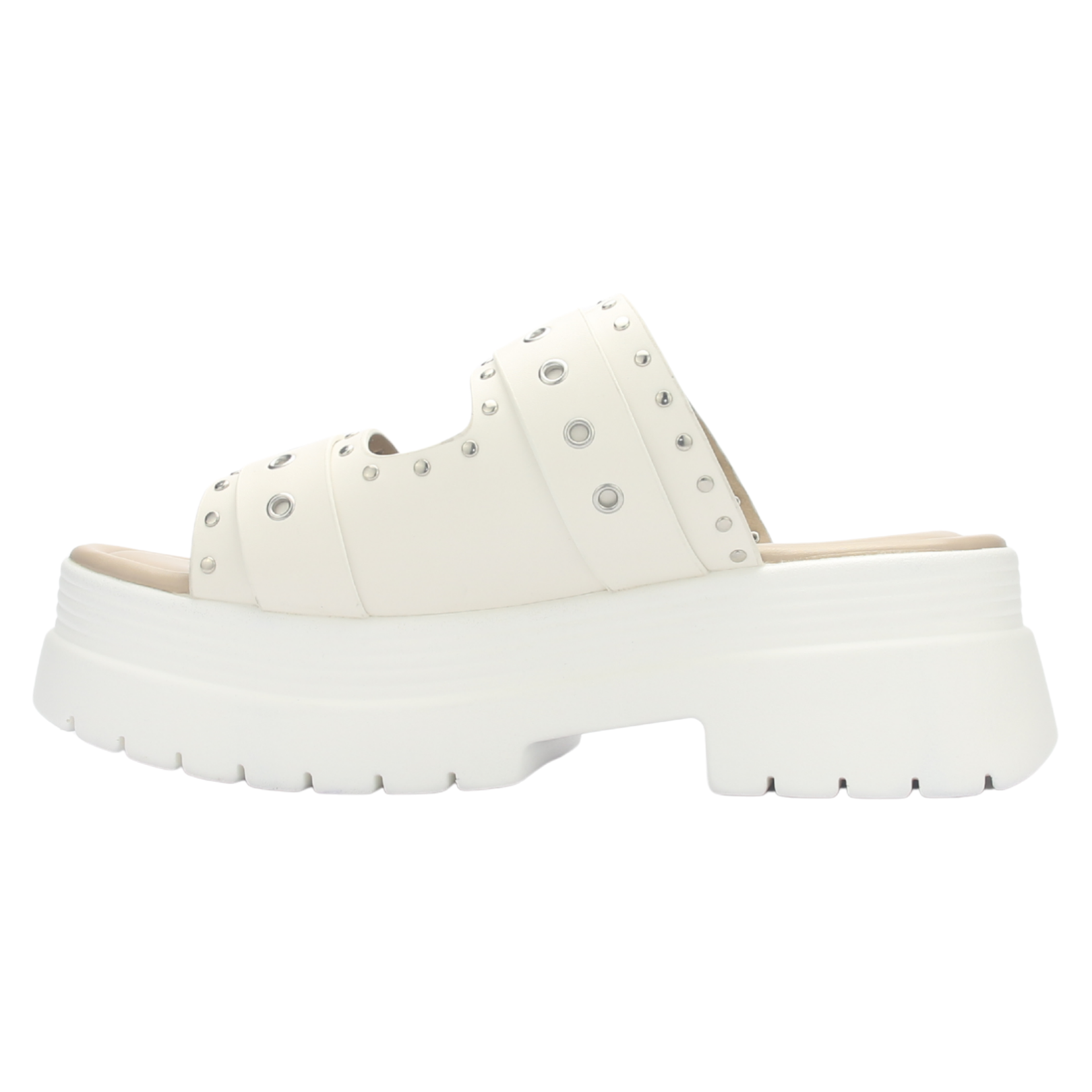 SANDALIA MUJER CHALADA POP-1 BLANCO CASUAL - 2
