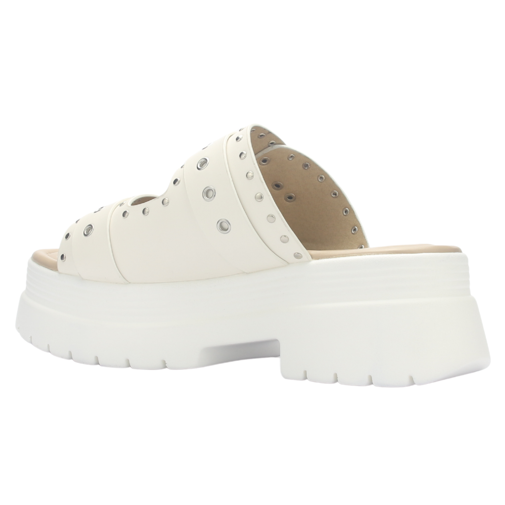 SANDALIA MUJER CHALADA POP-1 BLANCO CASUAL - 4