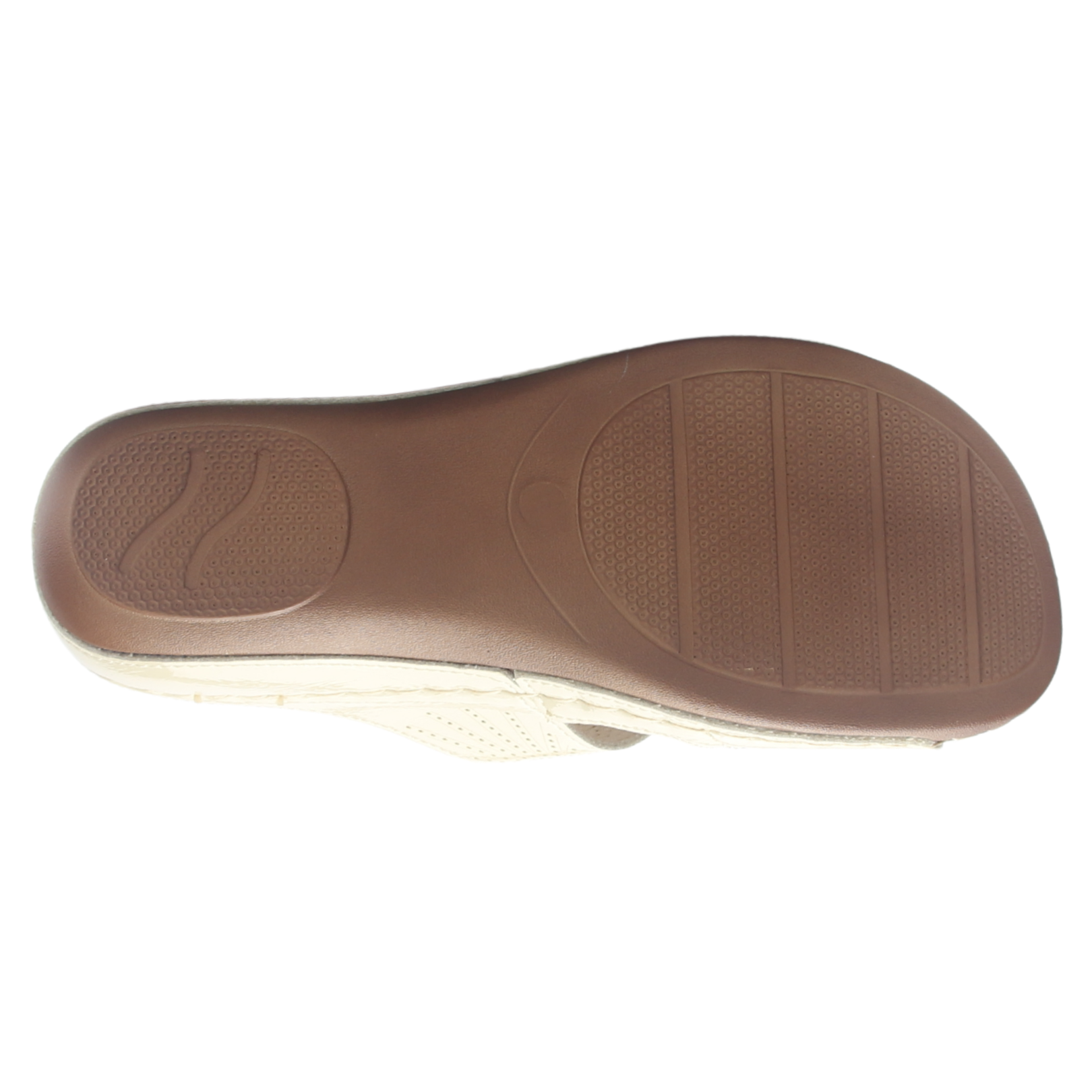 SANDALIA MUJER CHALADA KON-17 BEIGE CASUAL - 6