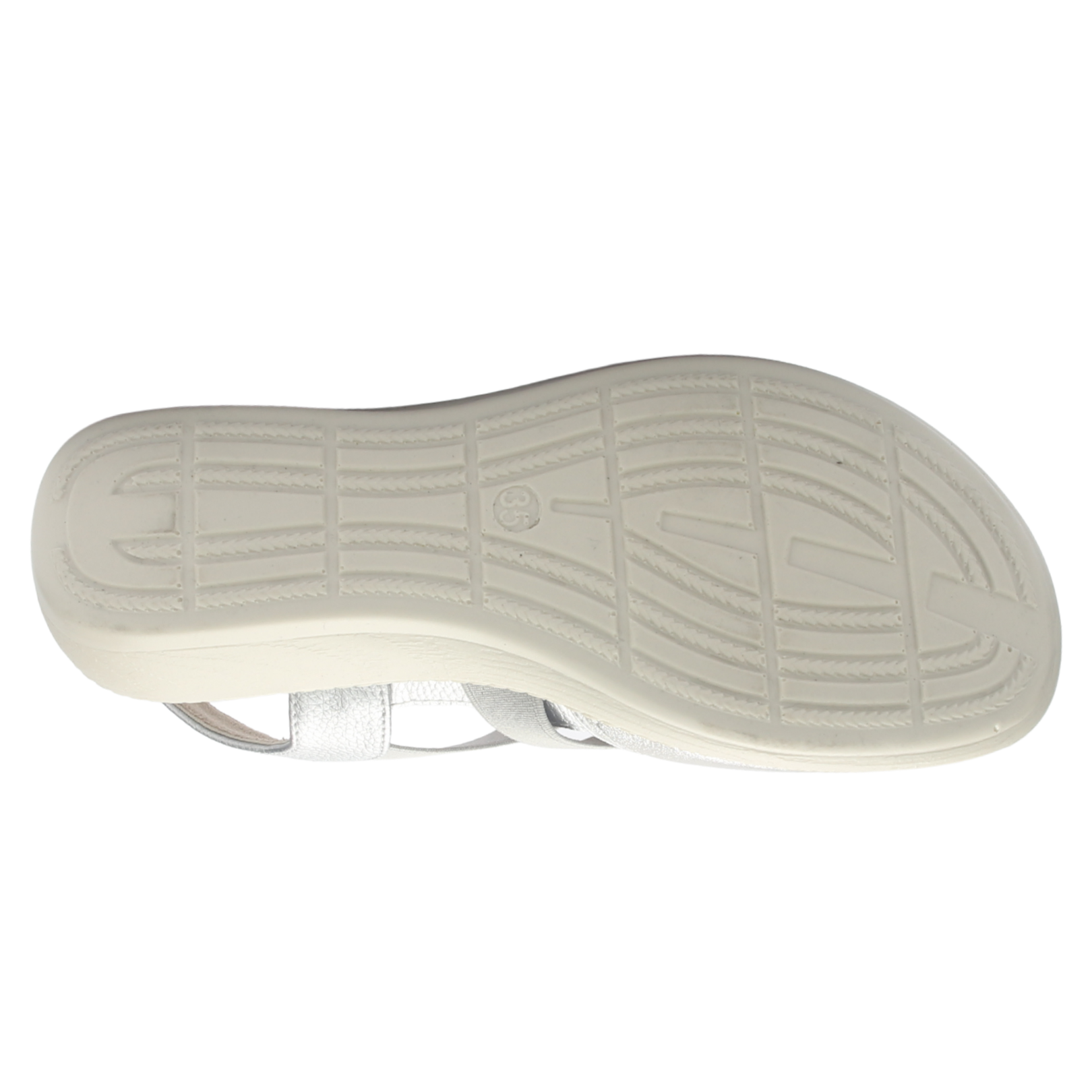 SANDALIA MUJER CHALADA LUPE-4 PLATEADO CASUAL - 6