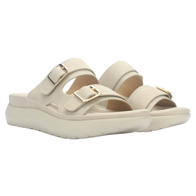 SANDALIA MUJER CHALADA ACARAYE-1 BEIGE CASUAL - 7