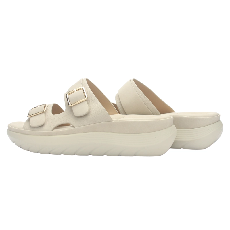 SANDALIA MUJER CHALADA ACARAYE-1 BEIGE CASUAL - 8