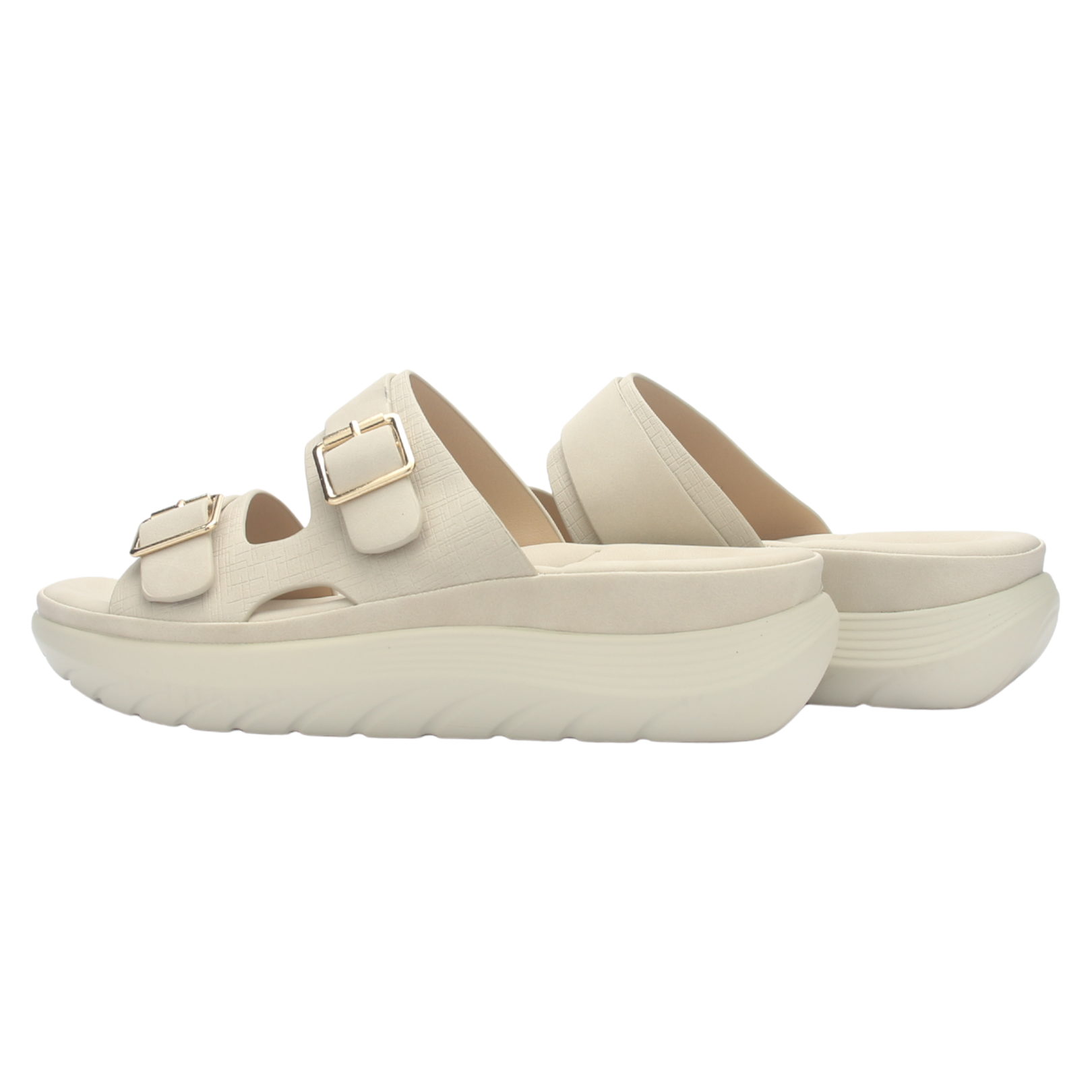 SANDALIA MUJER CHALADA ACARAYE-1 BEIGE CASUAL - 8
