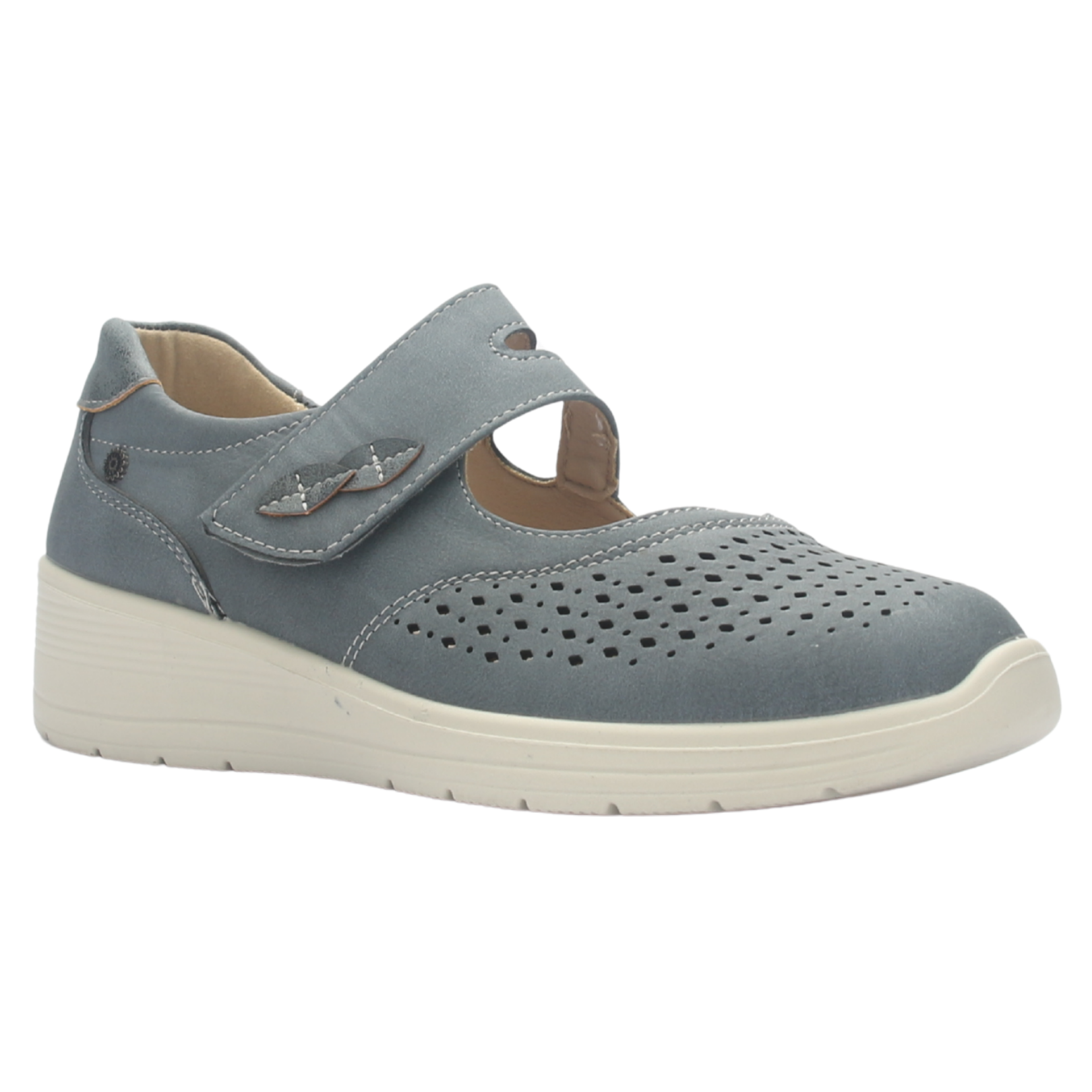 ZAPATO MUJER CHALADA DITTER-3 AZUL CASUAL - 3