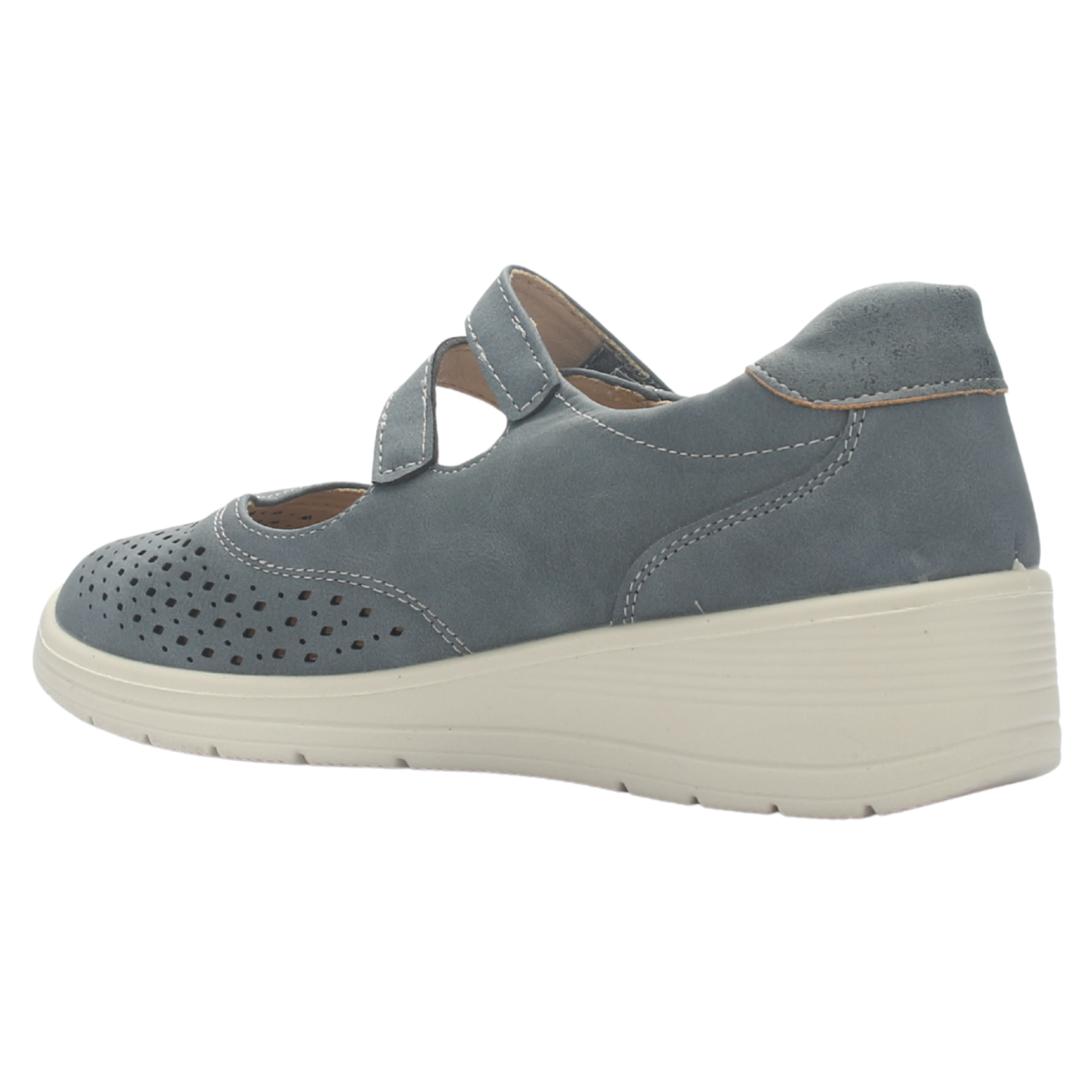 ZAPATO MUJER CHALADA DITTER-3 AZUL CASUAL - 4