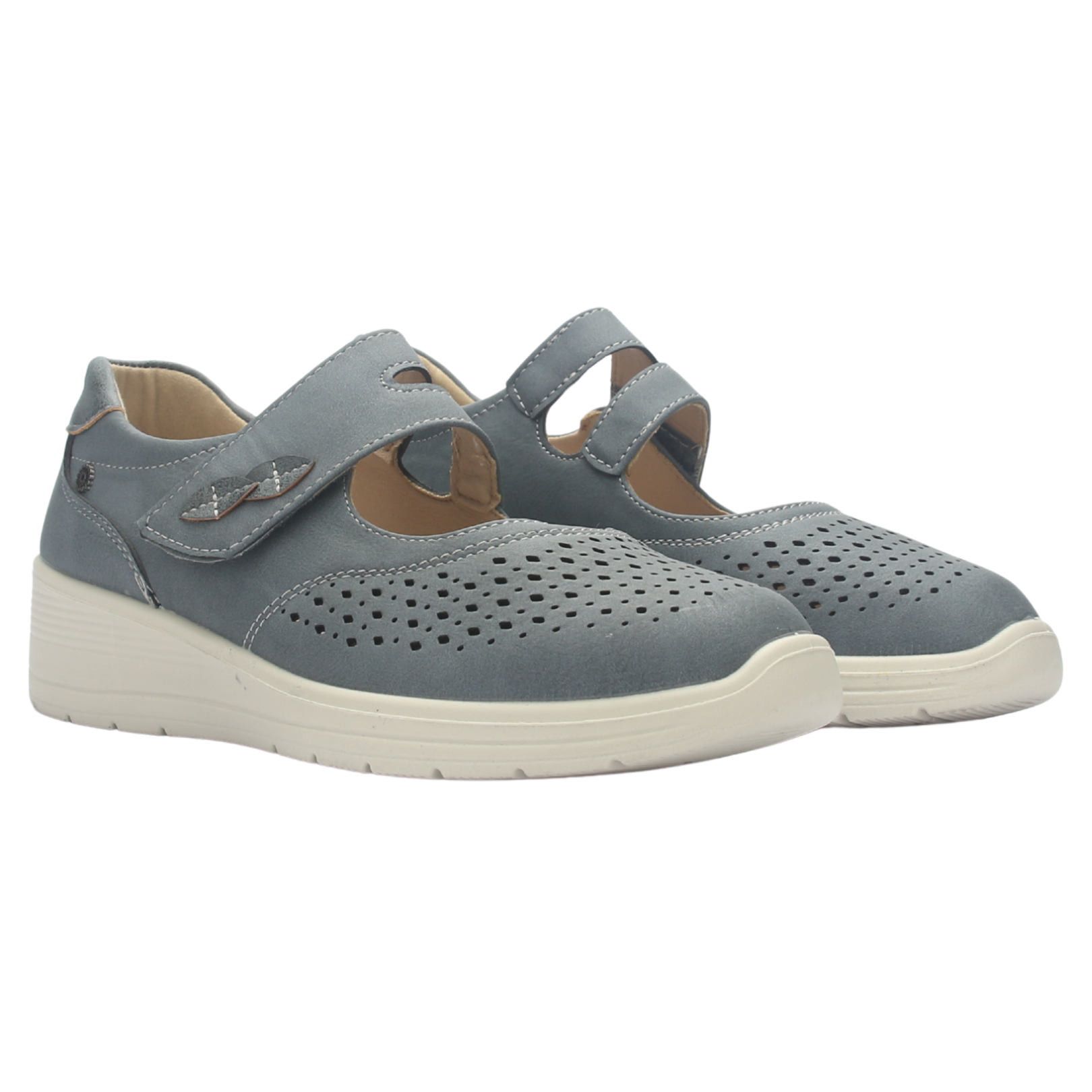 ZAPATO MUJER CHALADA DITTER-3 AZUL CASUAL - 7