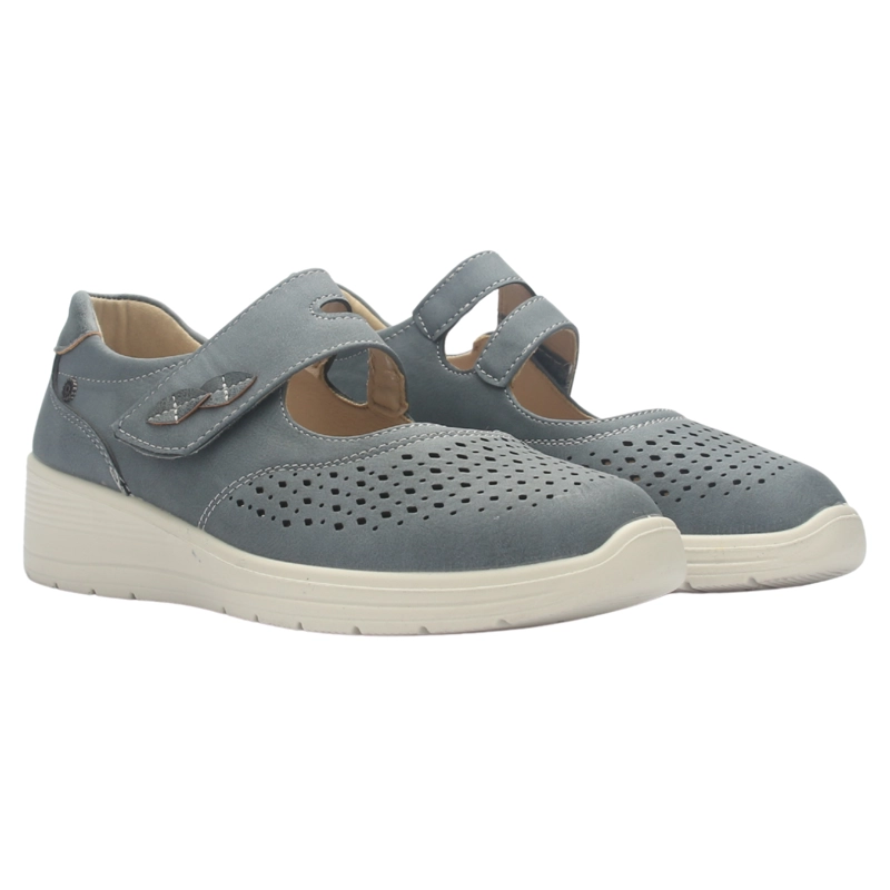 ZAPATO MUJER CHALADA DITTER-3 AZUL CASUAL - 7