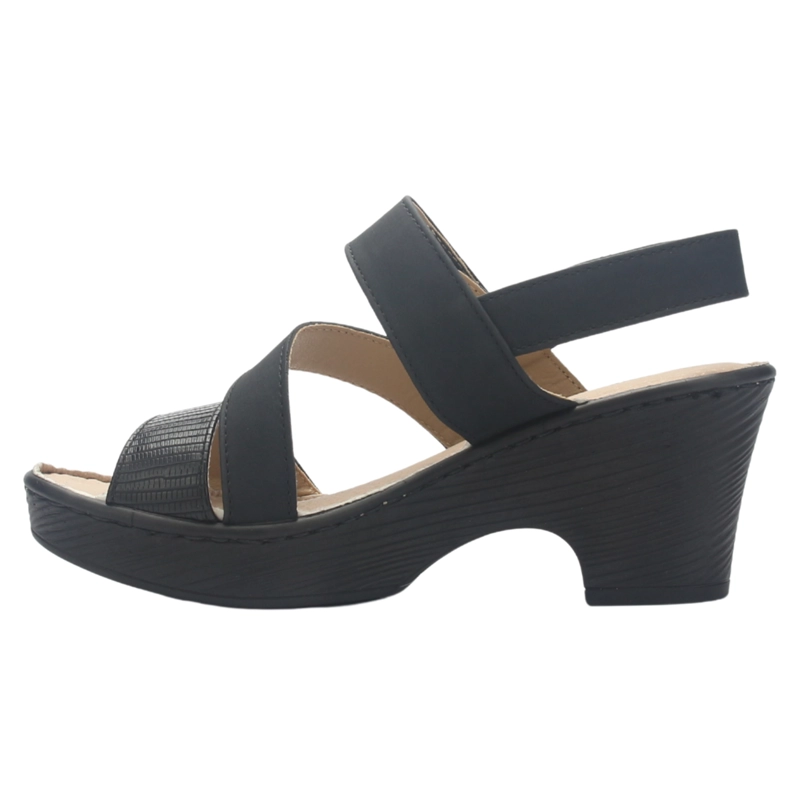 SANDALIA MUJER CHALADA NOTINA-1 NEGRO CASUAL - 2