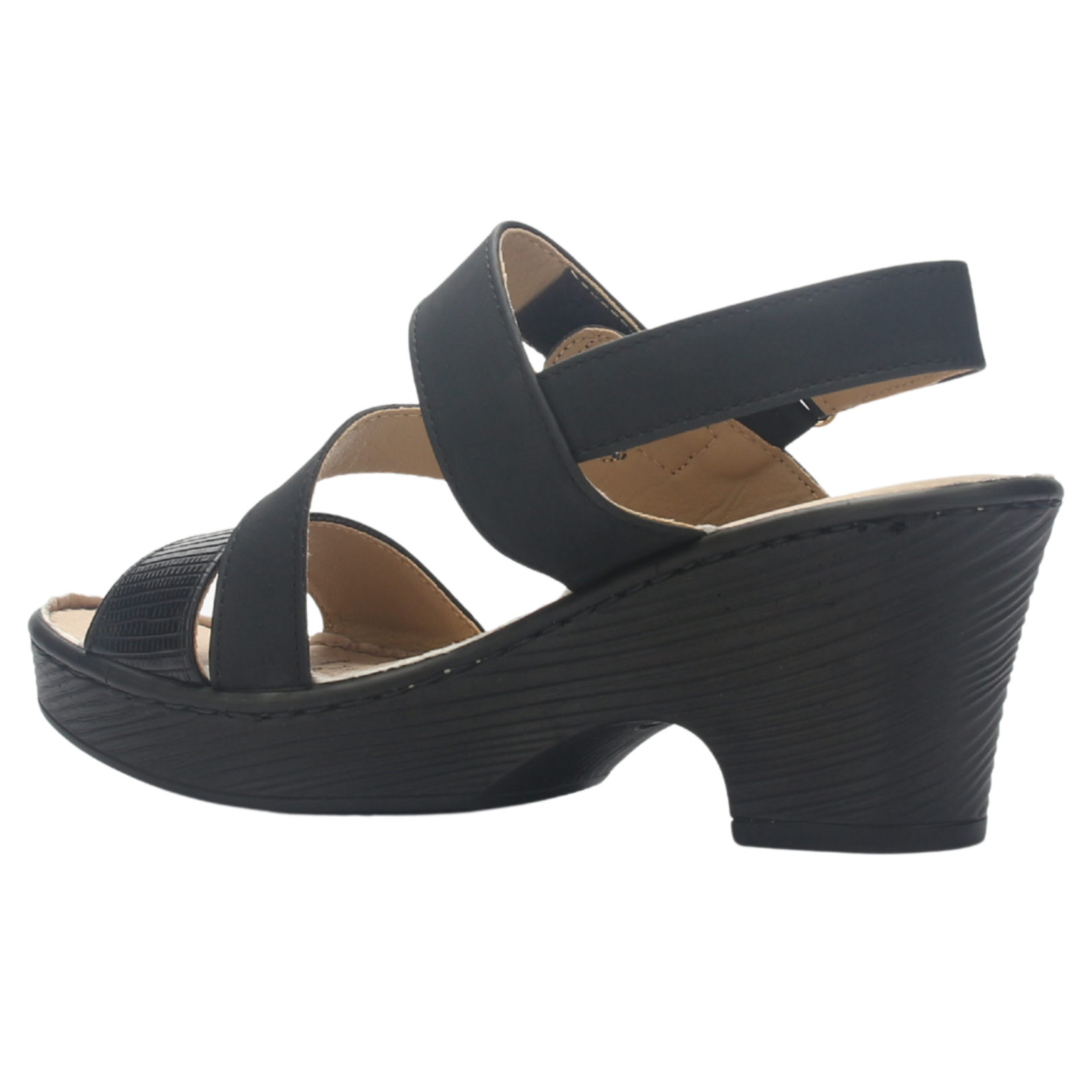 SANDALIA MUJER CHALADA NOTINA-1 NEGRO CASUAL - 4