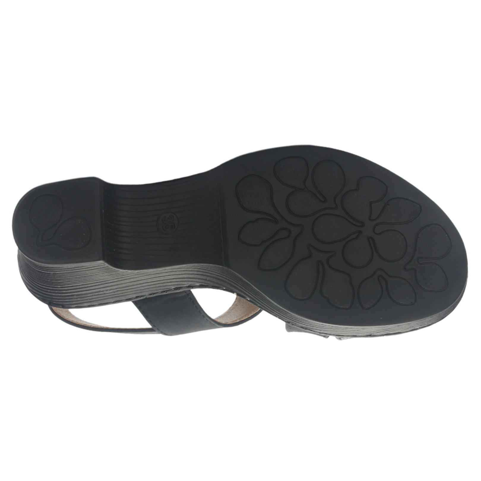 SANDALIA MUJER CHALADA NOTINA-1 NEGRO CASUAL - 6