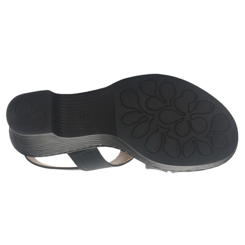 SANDALIA MUJER CHALADA NOTINA-1 NEGRO CASUAL - 6