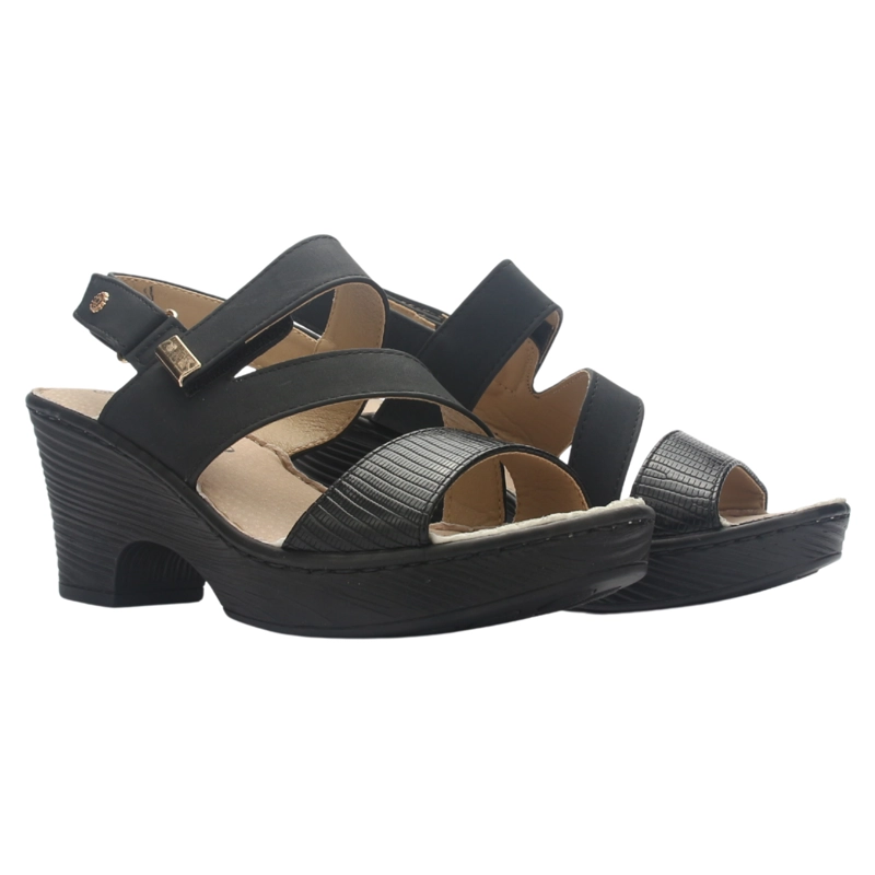 SANDALIA MUJER CHALADA NOTINA-1 NEGRO CASUAL - 7