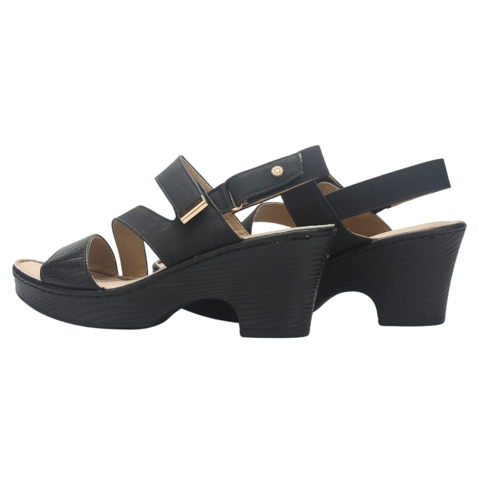SANDALIA MUJER CHALADA NOTINA-1 NEGRO CASUAL - 8
