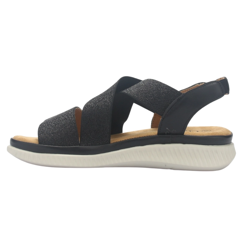SANDALIA MUJER CHALADA MALIBU-1 NEGRO CASUAL - 2