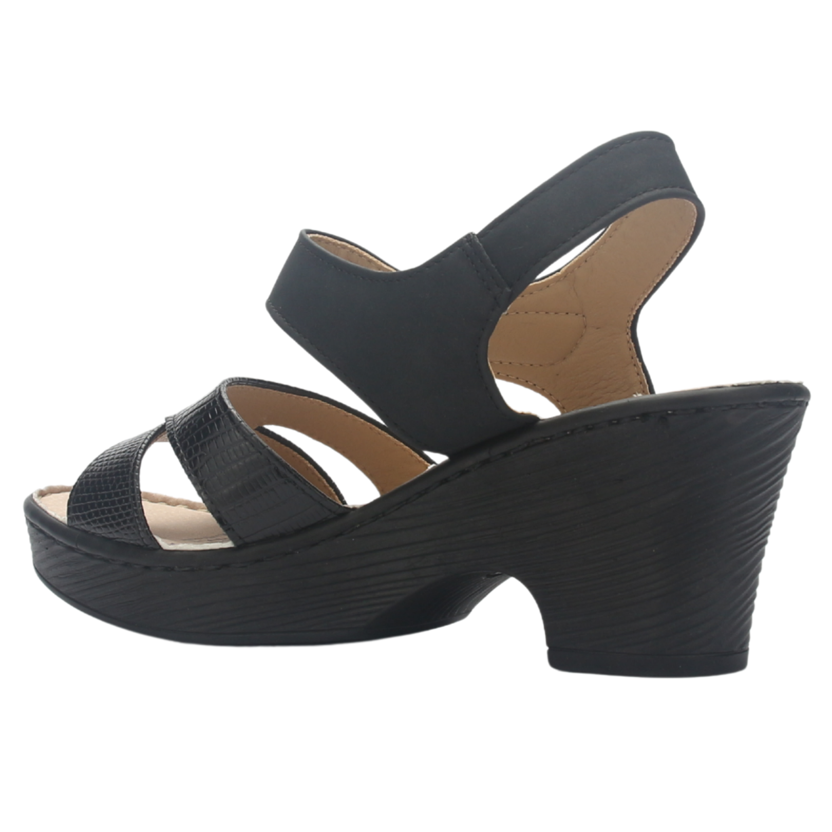 SANDALIA MUJER CHALADA NOTINA-2 NEGRO CASUAL - 4