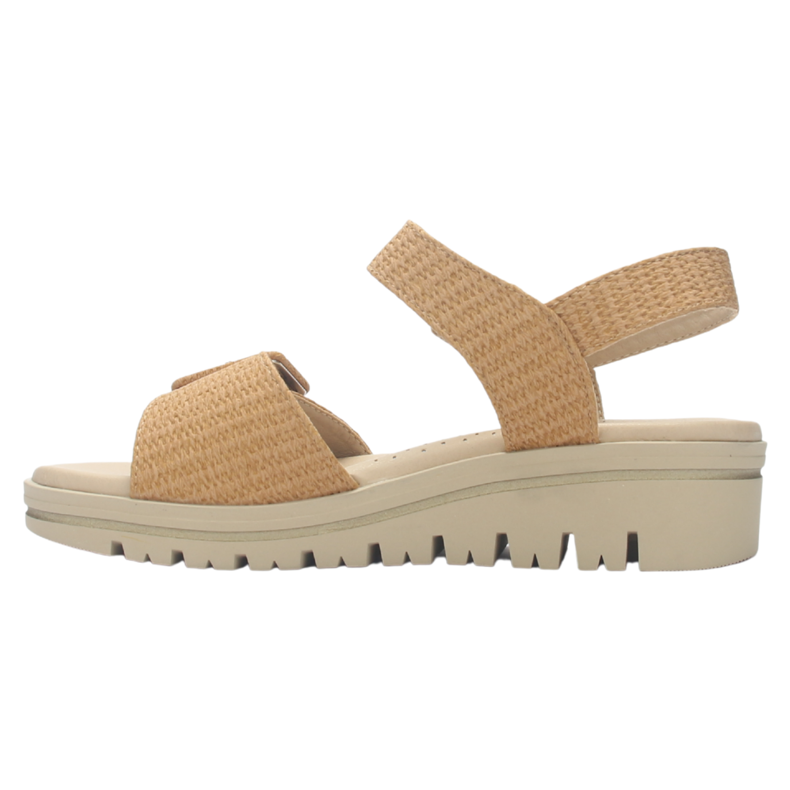 SANDALIA MUJER CHALADA BERA-1 BEIGE CASUAL - 2