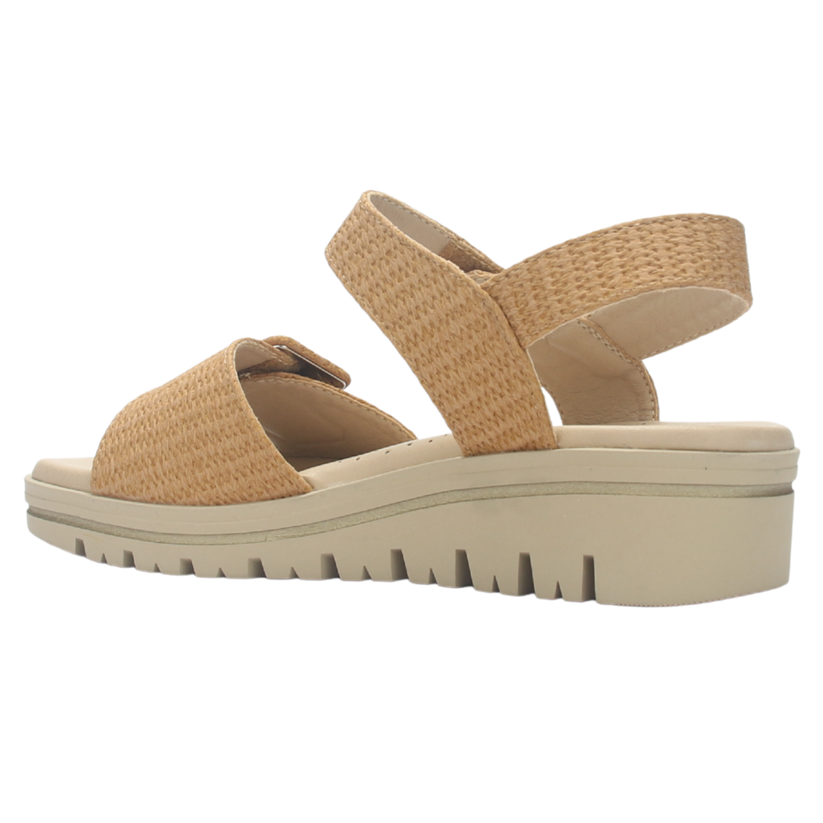 SANDALIA MUJER CHALADA BERA-1 BEIGE CASUAL - 4