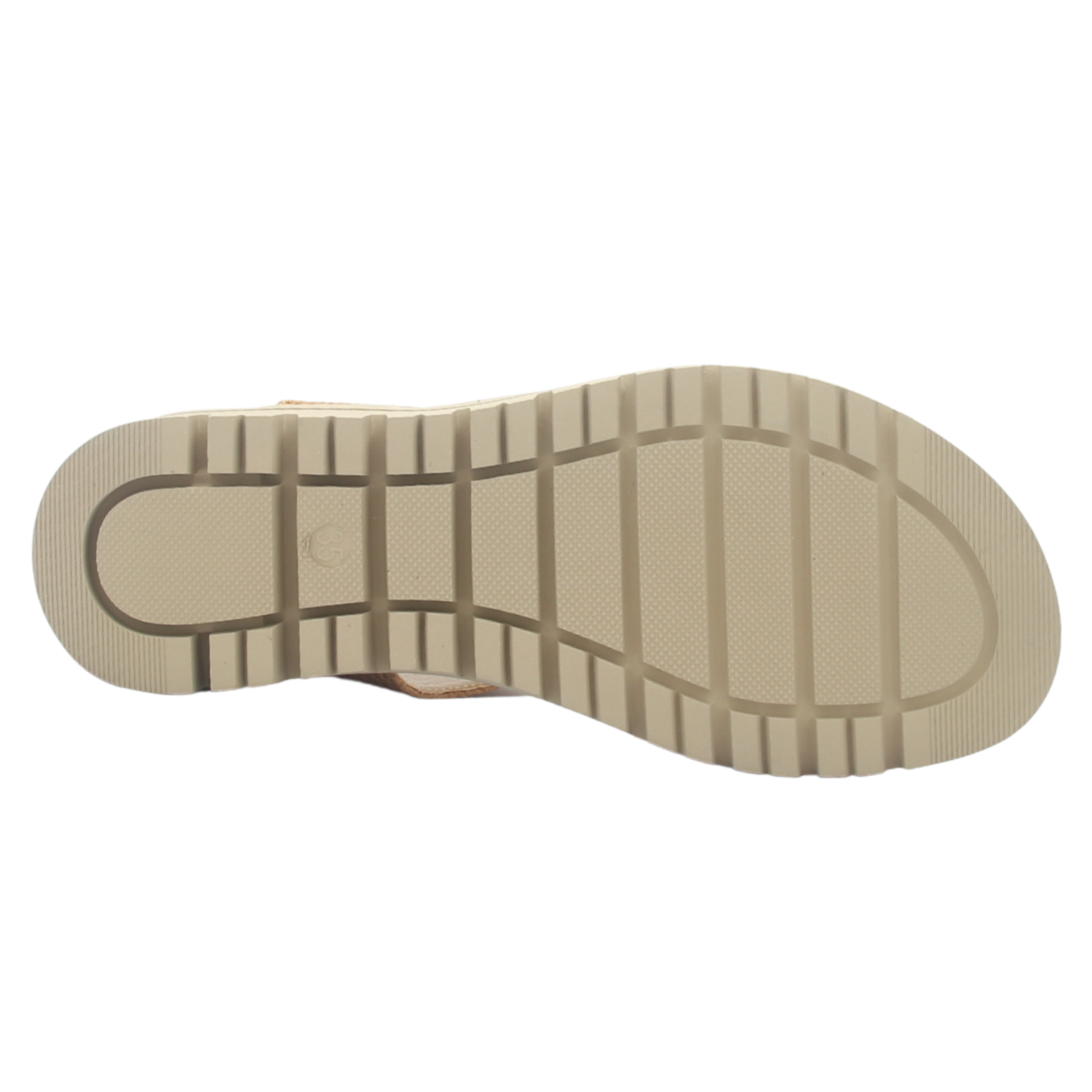 SANDALIA MUJER CHALADA BERA-1 BEIGE CASUAL - 6