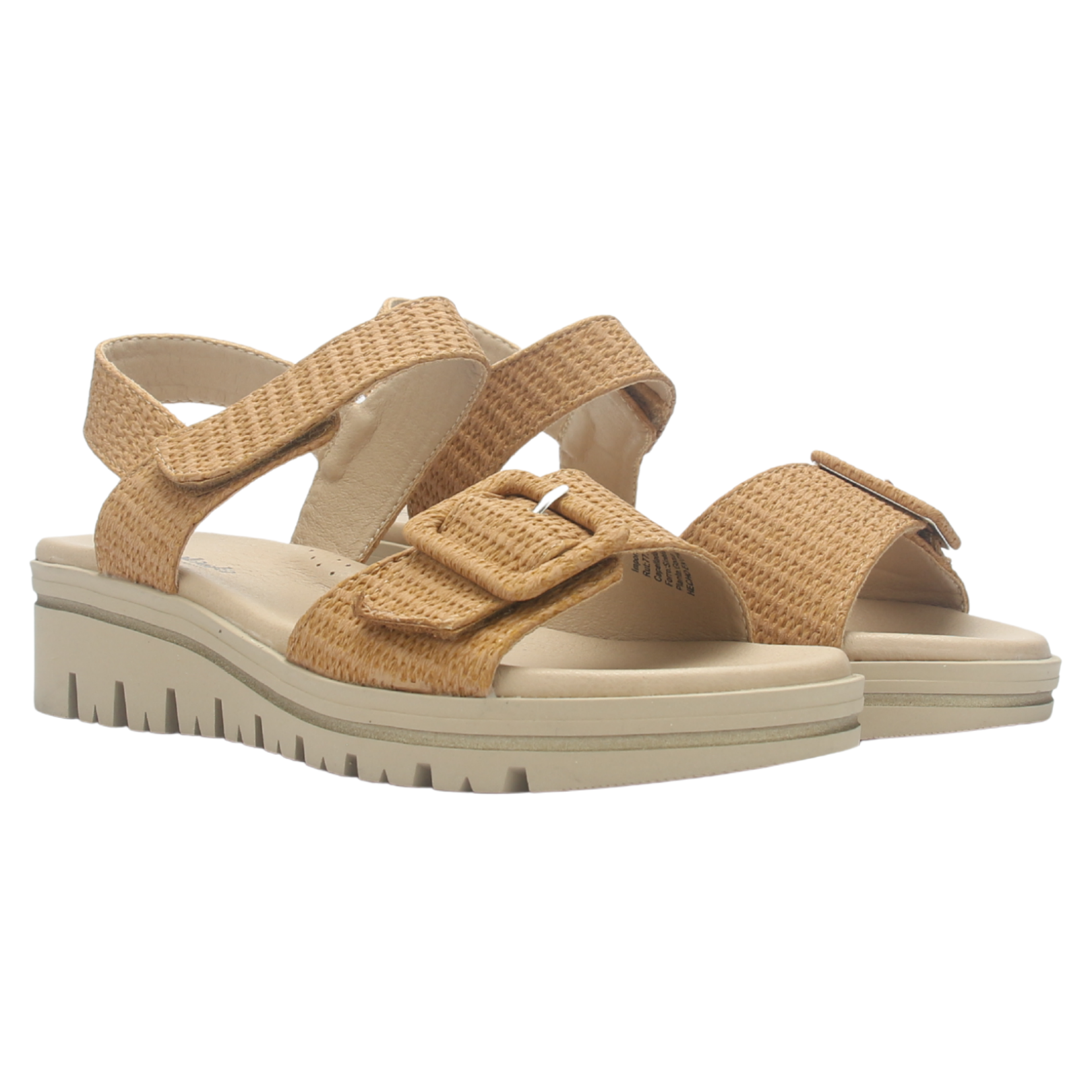 SANDALIA MUJER CHALADA BERA-1 BEIGE CASUAL - 7