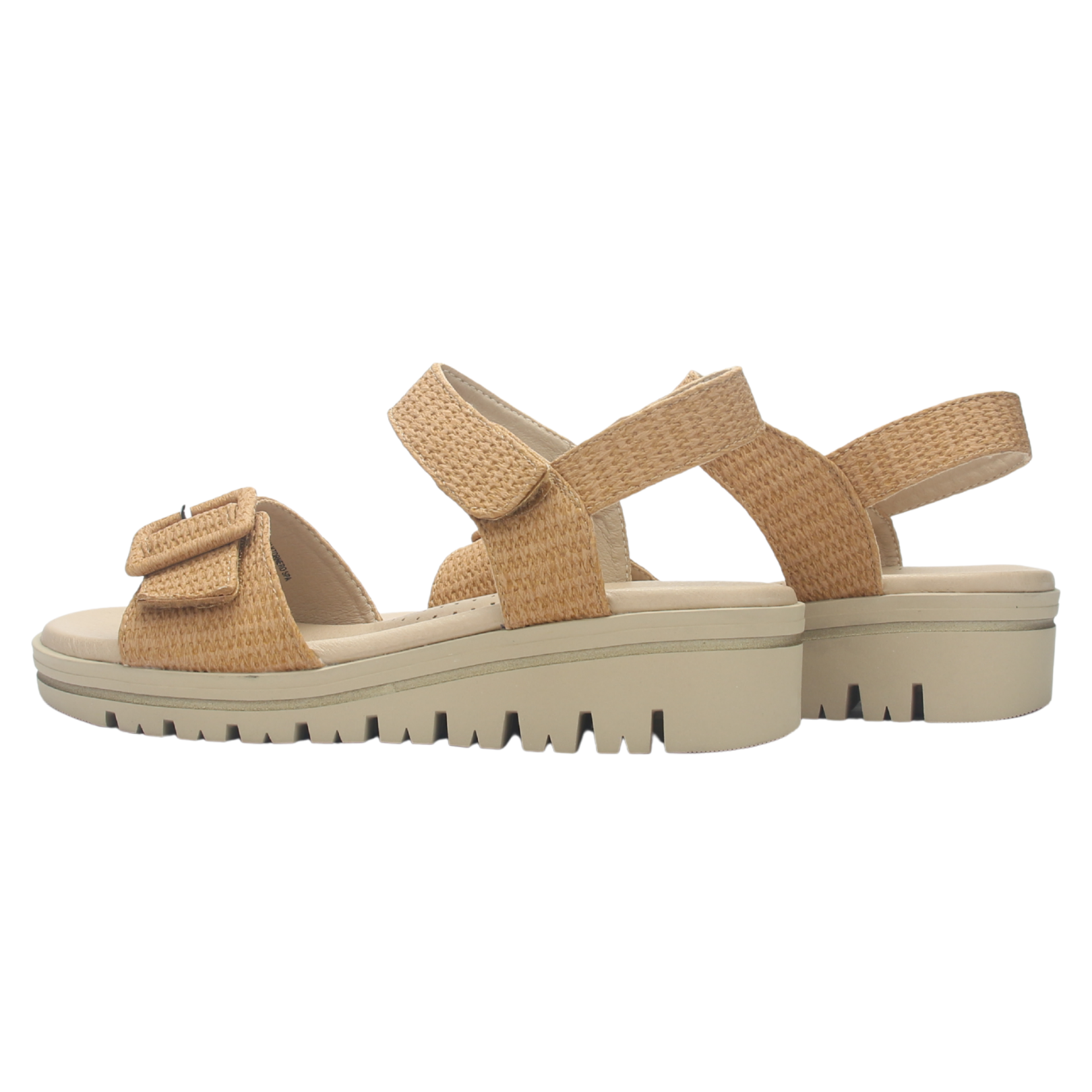SANDALIA MUJER CHALADA BERA-1 BEIGE CASUAL - 8