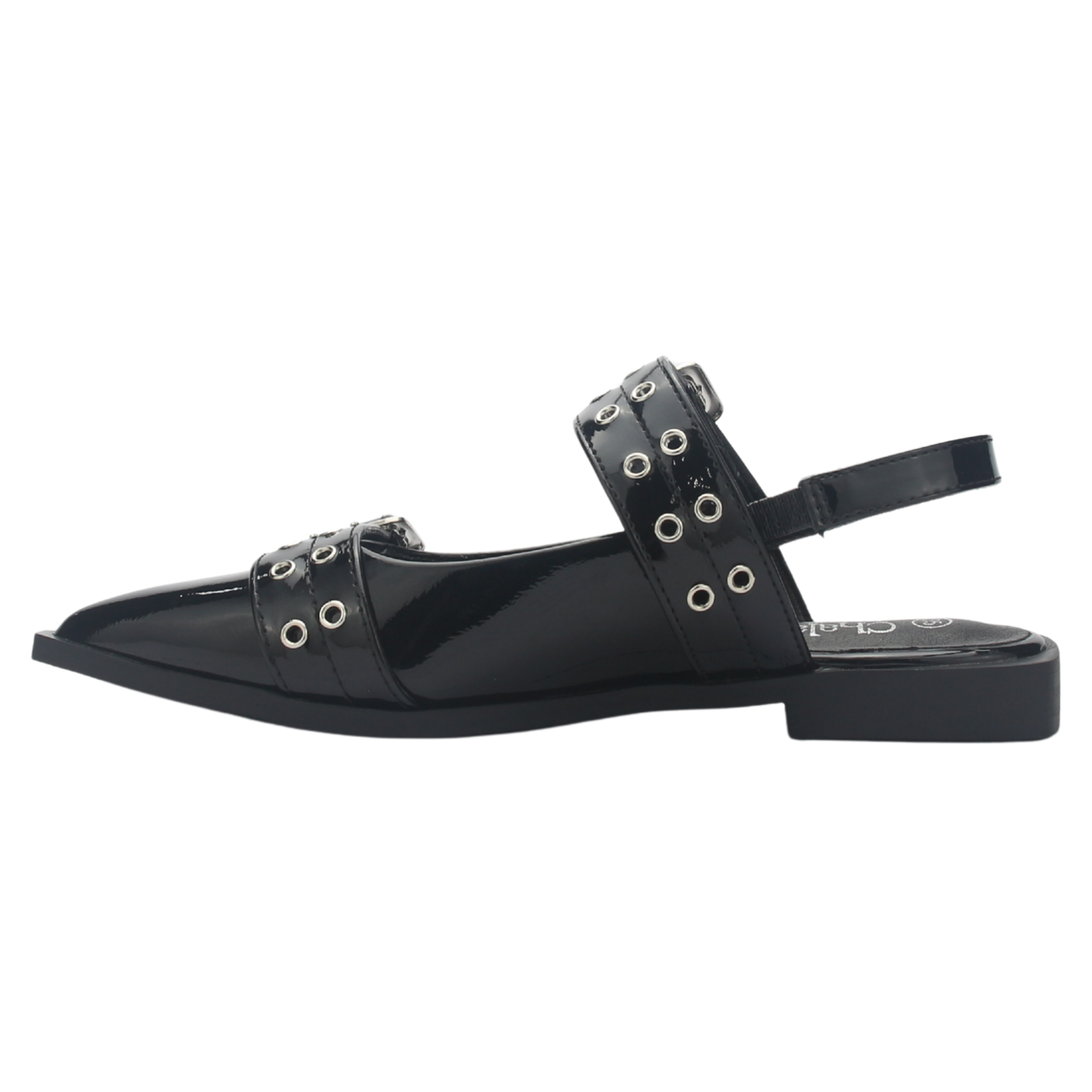 BALLERINA MUJER CHALADA SLIK-21 NEGRO CASUAL - 2