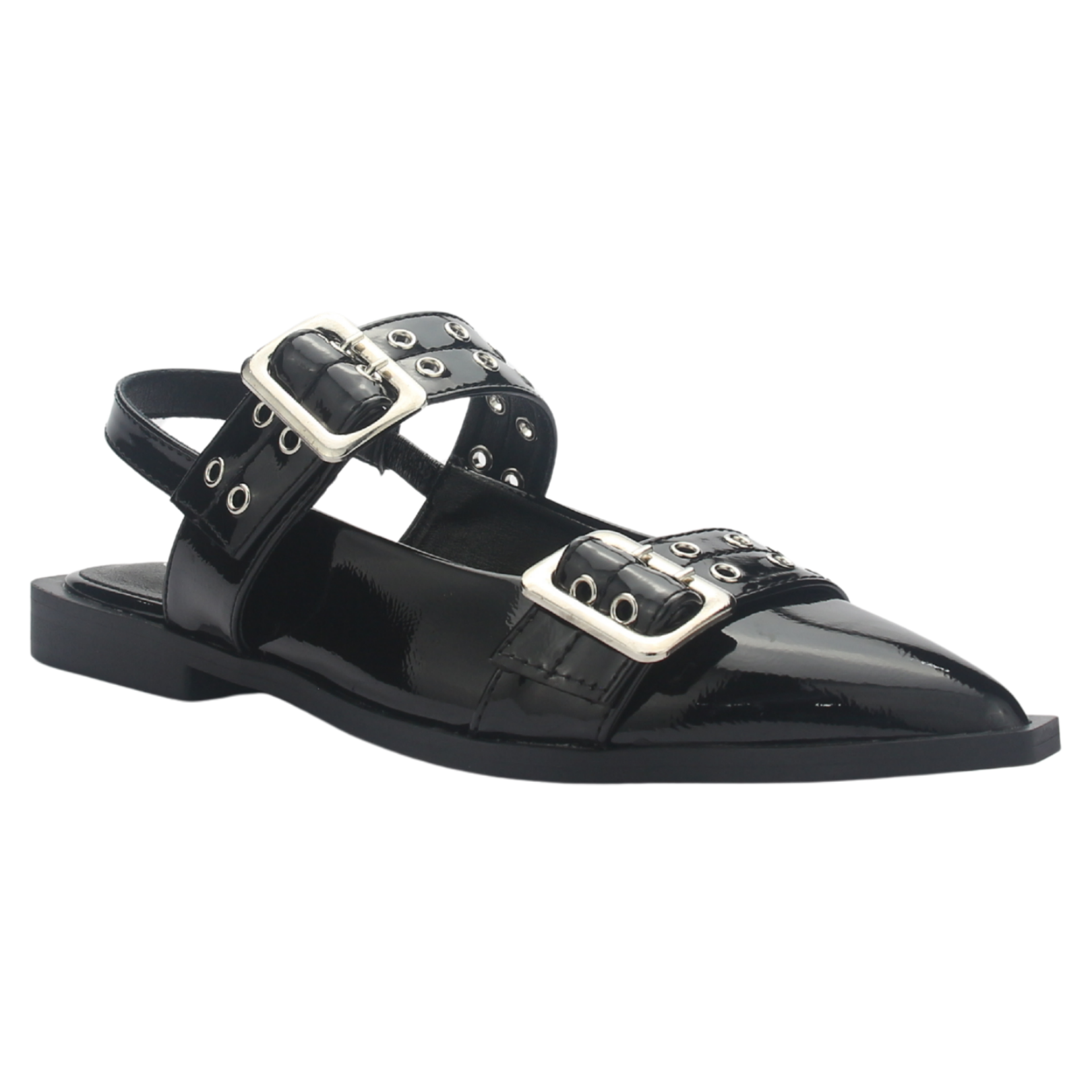 BALLERINA MUJER CHALADA SLIK-21 NEGRO CASUAL - 3