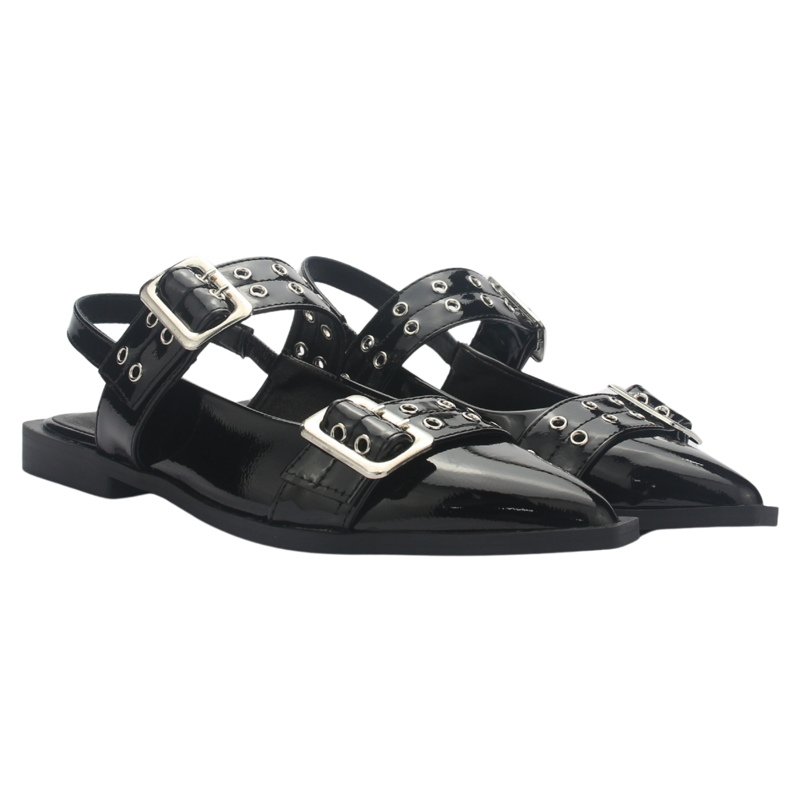 BALLERINA MUJER CHALADA SLIK-21 NEGRO CASUAL - 7