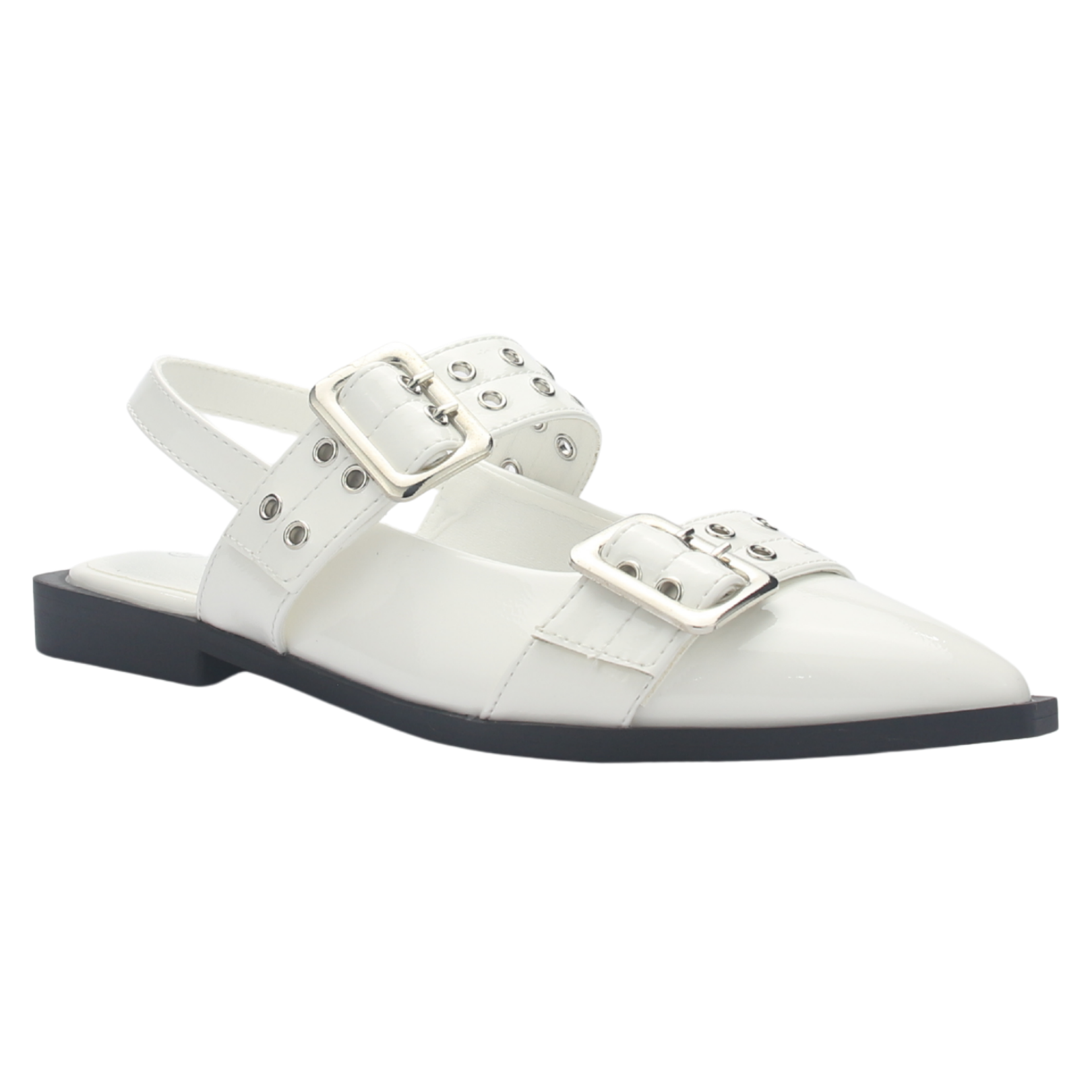 BALLERINA MUJER CHALADA SLIK-21 BLANCO CASUAL - 3