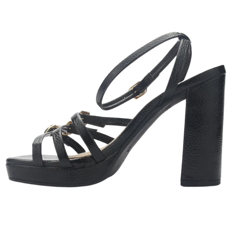 SANDALIA NEGRO MUJER RAMARIM 2557204 CASUAL - 2