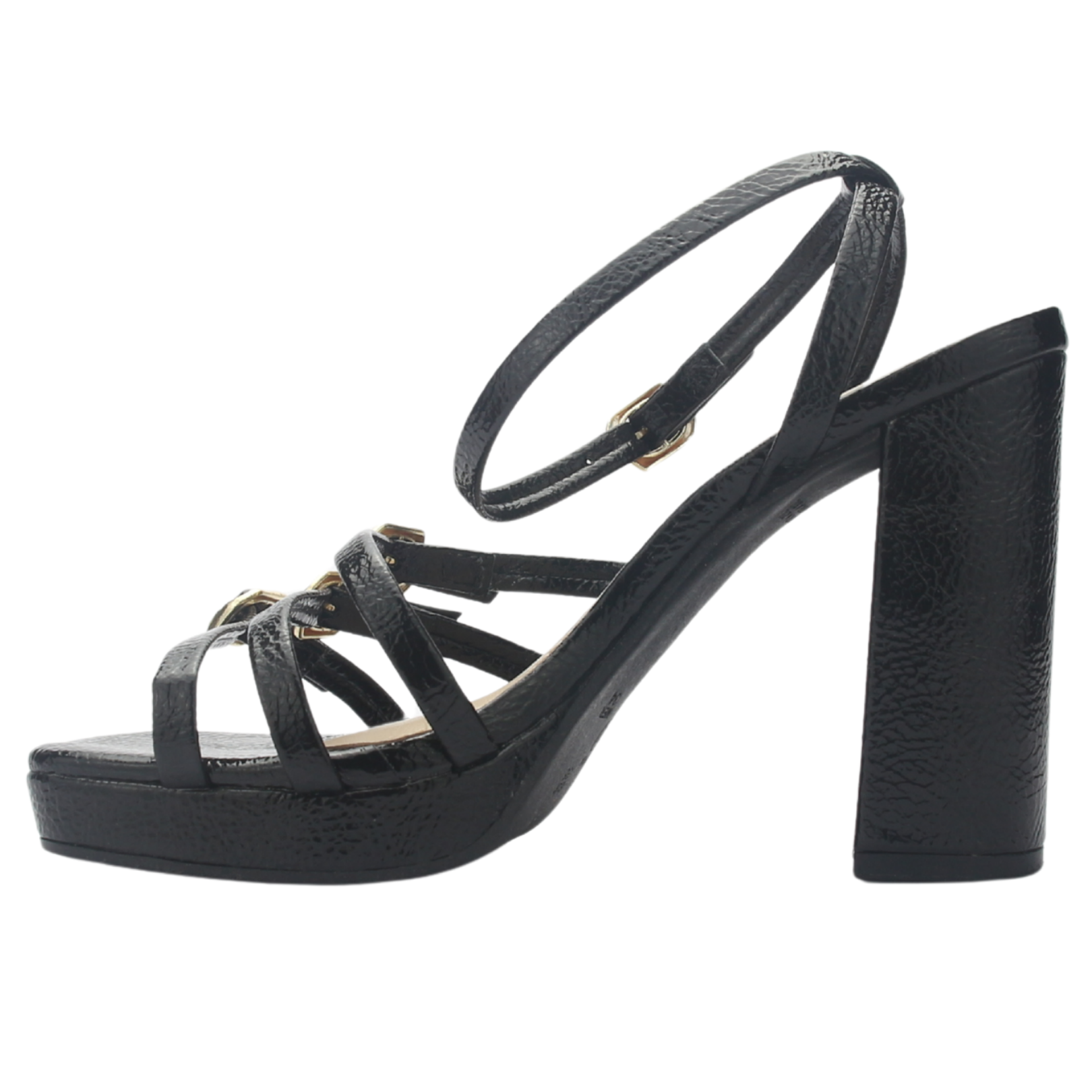 SANDALIA NEGRO MUJER RAMARIM 2557204 CASUAL - 2