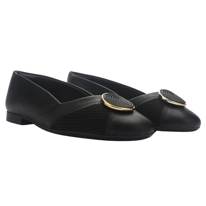 ZAPATO NEGRO MUJER COMFORTFLEX 2579402 CASUAL - 6