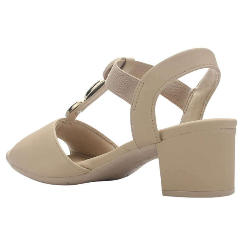SANDALIA MUJER BEIGE OSCURO COMFORTFLEX 2557403 CASUAL - 4