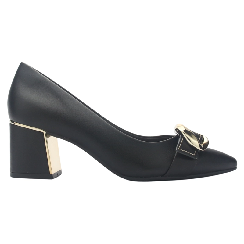 ZAPATO NEGRO MUJER RAMARIM 2551203 CASUAL - 1