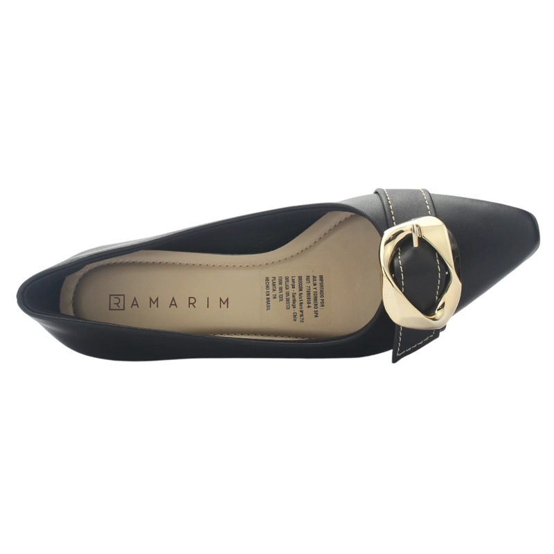 ZAPATO NEGRO MUJER RAMARIM 2551203 CASUAL - 5