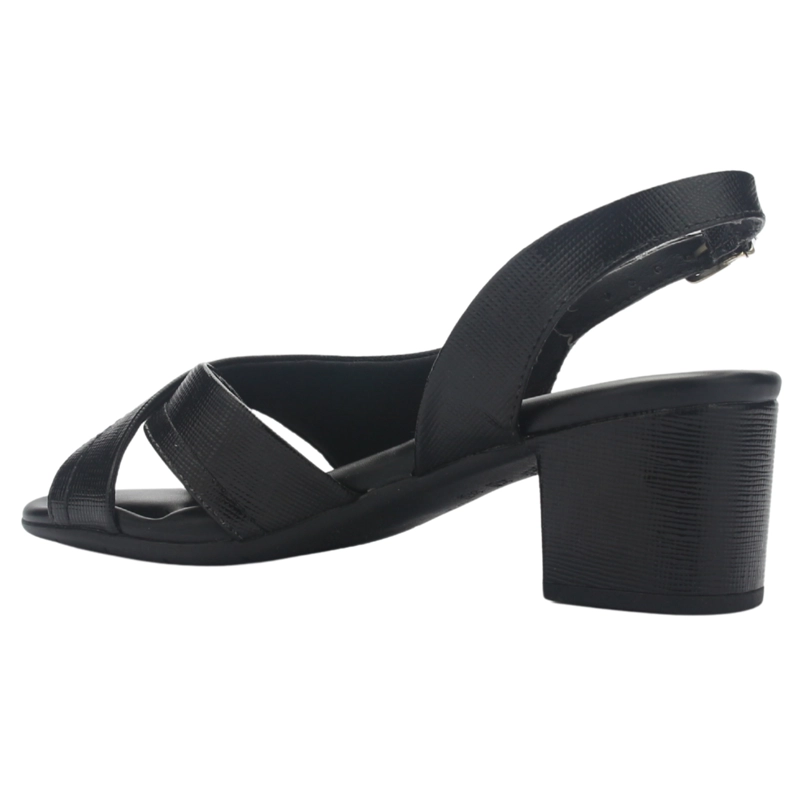 SANDALIA NEGRO MUJER COMFORTFLEX 2557404 CASUAL - 4