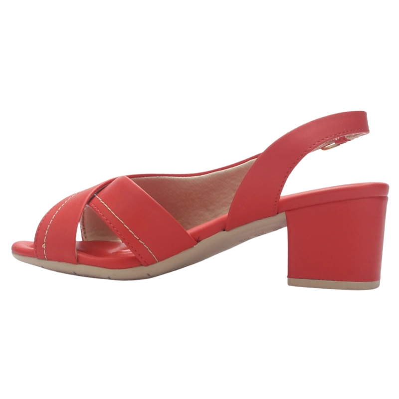 SANDALIA MUJER COLOR ROJO COMFORTFLEX 2557404 CASUAL - 2