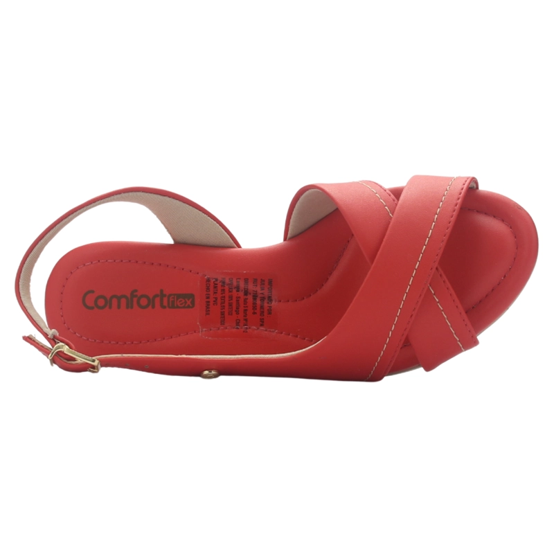SANDALIA MUJER COLOR ROJO COMFORTFLEX 2557404 CASUAL - 5